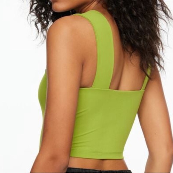 Green crop top - Picture 2 of 2